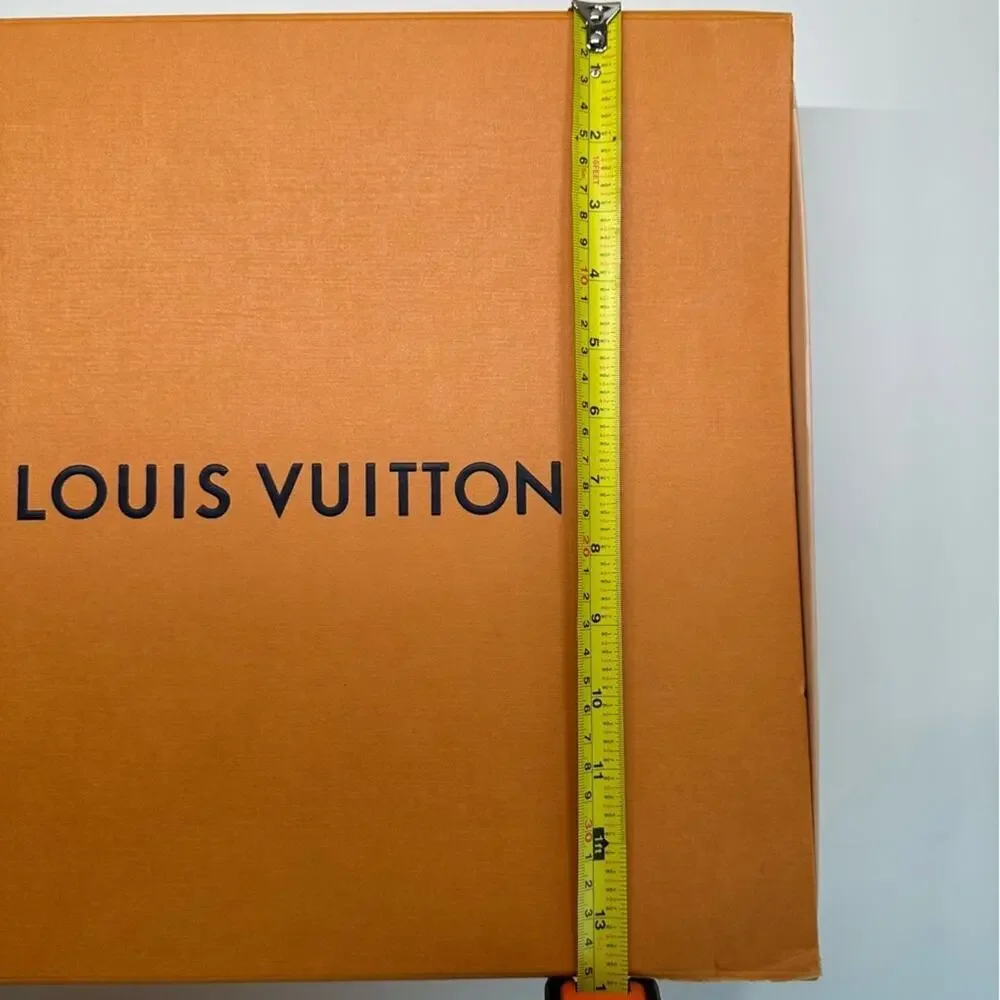 Louis Vuitton | Flat Storage Box | Orange | 14.75 W x 13.75 H x 3.4 D inch